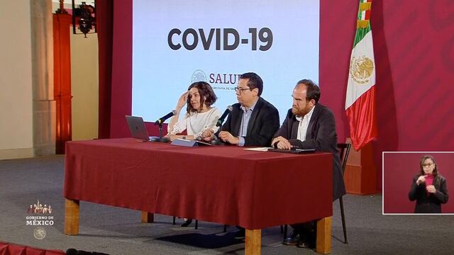 Conferencia de seguimiento al Covid-19 en México.