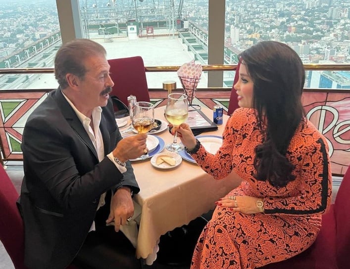 Lupita Arreola y Sergio Goyri