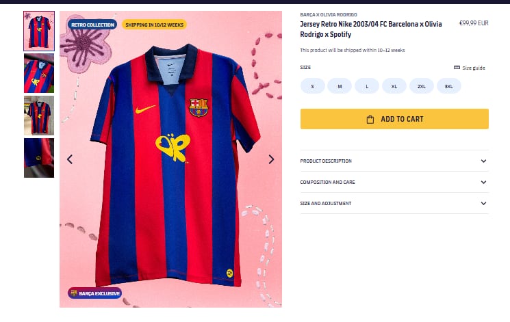 Playera retro FC Barcelona: Precio y dónde comprar el nuevo jersey culé
