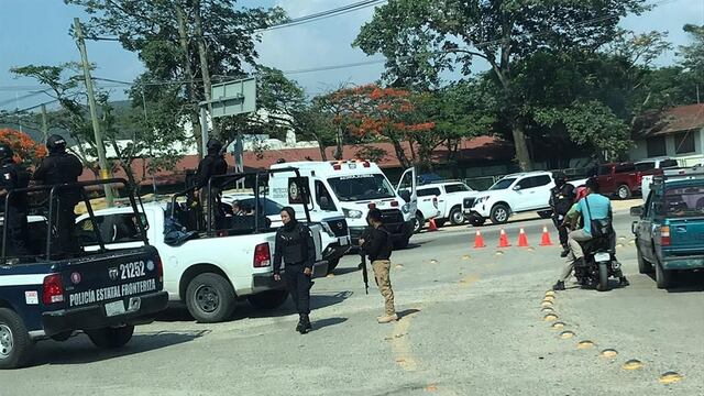 Enfrentamiento en Vía Ocozocoautla