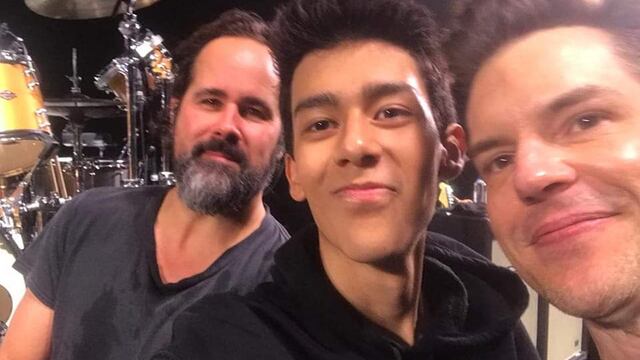 Ronnie Vannucci Jr, Roberto Ramírez y Brandon Flowers, The Killers