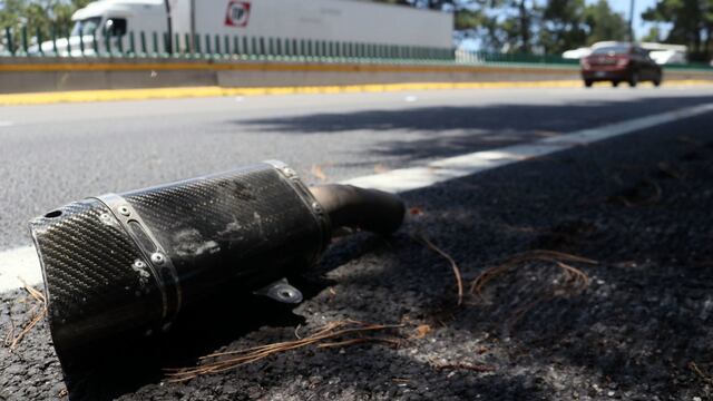 Accidente de motociclista