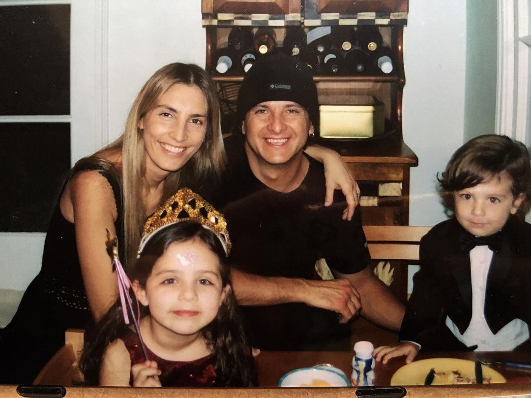 Eduardo Palomo, Carina Ricco e hijos