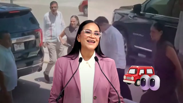 Ariadna Montiel explica porqué llegó en camioneta