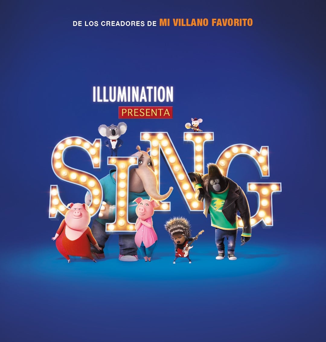 Sing y Sing 2 en Cinemex