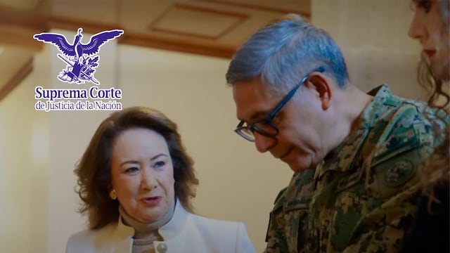 Yasmín Esquivel recibe al secretario Raymundo Pedro Morales Ángeles en la SCJN