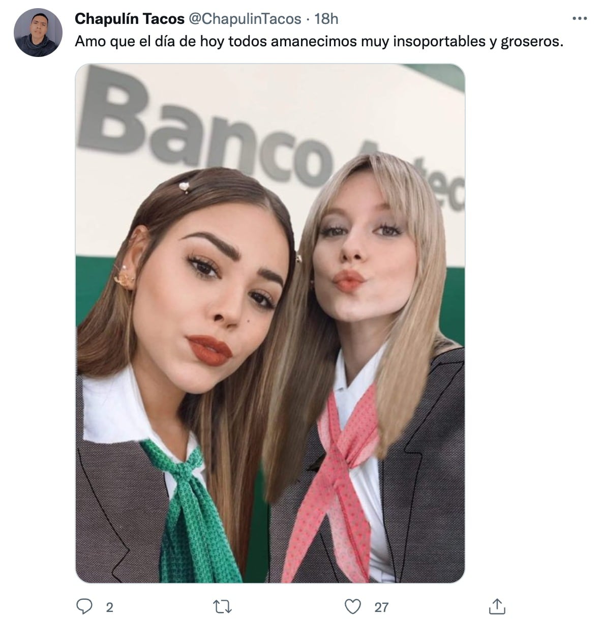 Comentario de cliente 'Banco Azteca'