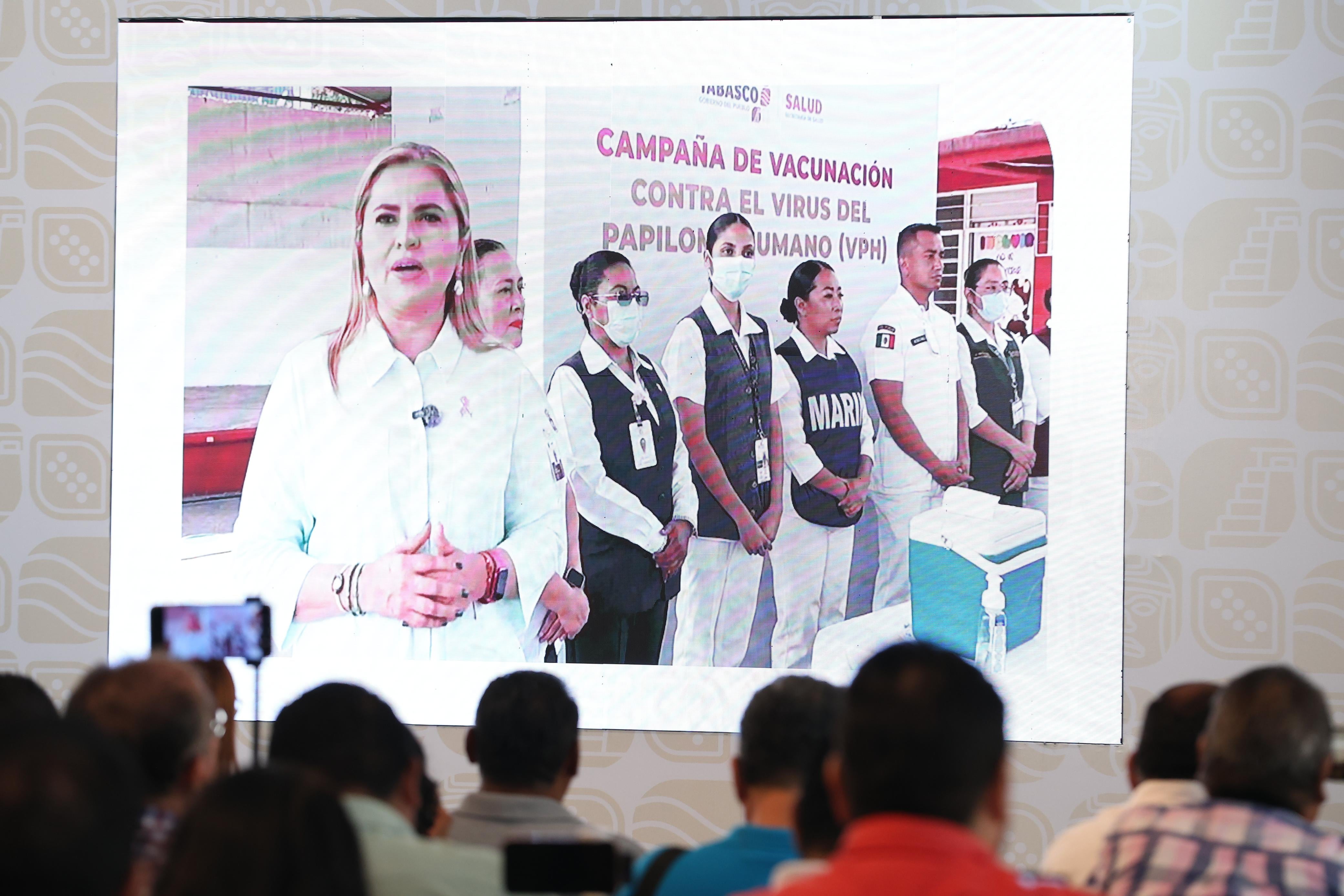 Javier May llama a vacunarse contra influenza y COVID-19 en Tabasco