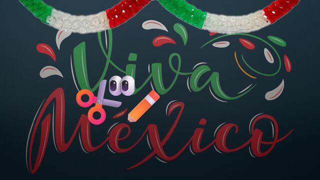 ¿Cómo hacer una guirnalda tricolor de papel? Paso a paso