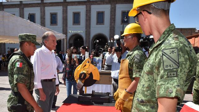 El canje de armas es parte de una estrategia de erradicación de conductas violentas.