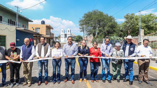 Diego Sinhue Rodríguez entrega obras en Abasolo