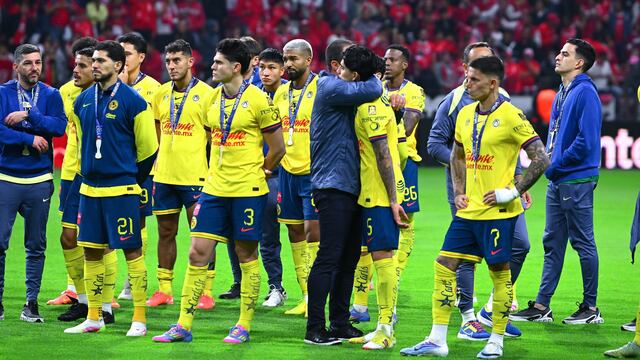 América tras perder la final del Clausura 2025.