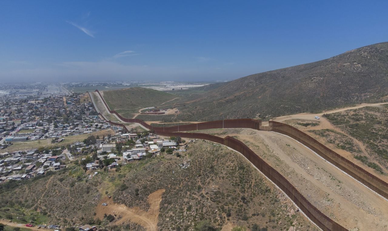 Muro fronterizo entre México y Estados Unidos