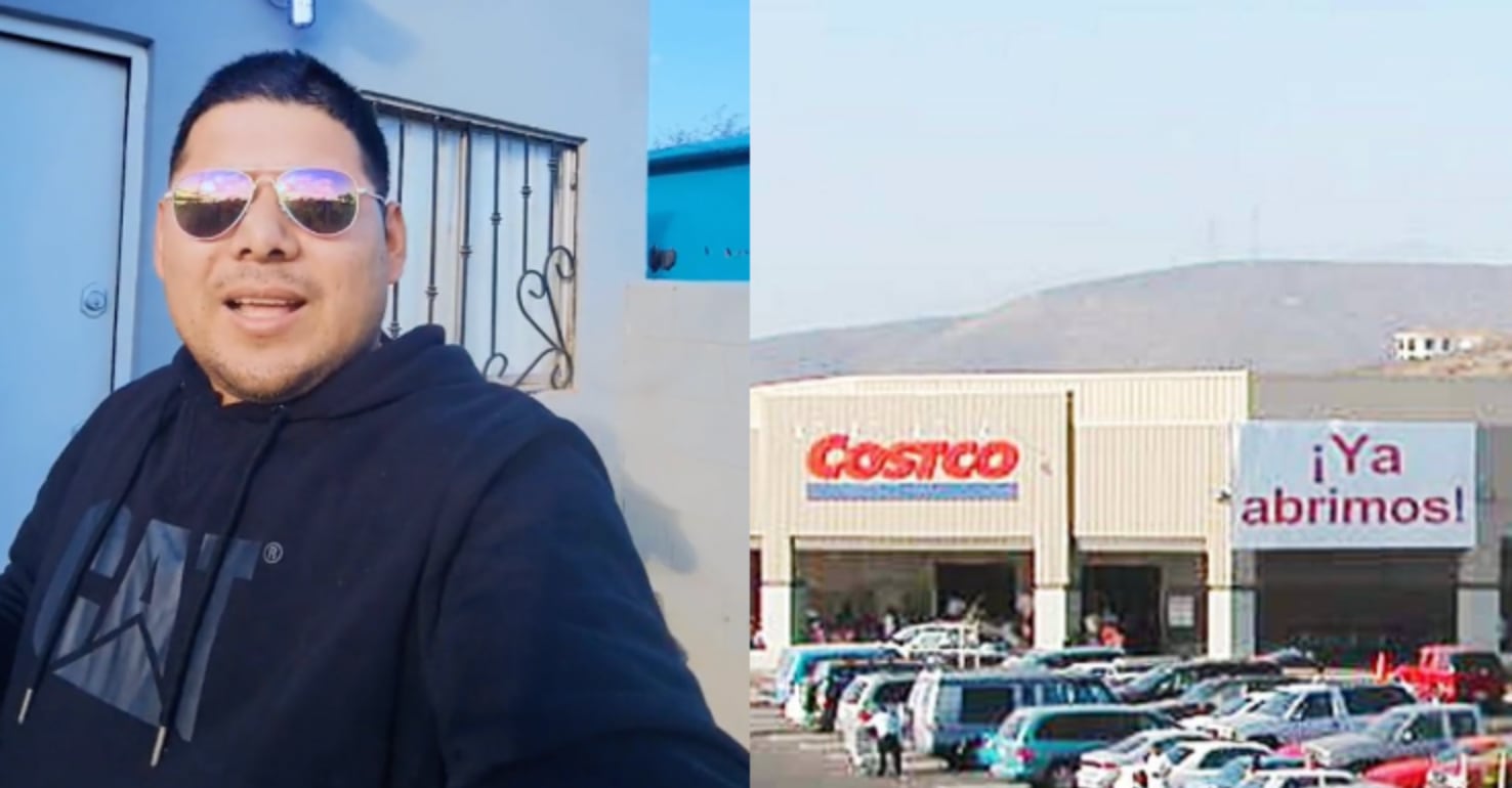Revendedor del Costco aparta lugar en estacionamiento