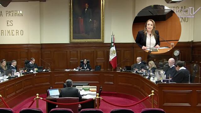 Yasmín Esquivel Mossa se ausenta de sesión de la SCJN