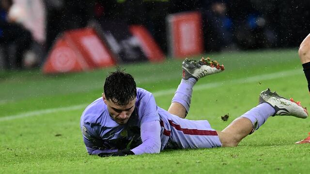 Pedri en la derrota del FC Barcelona en Copa del Rey