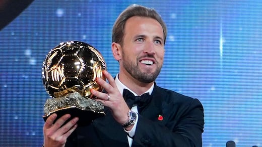 Harry Kane le ganó el Balón de Oro a Mbappé por solo 28 puntos