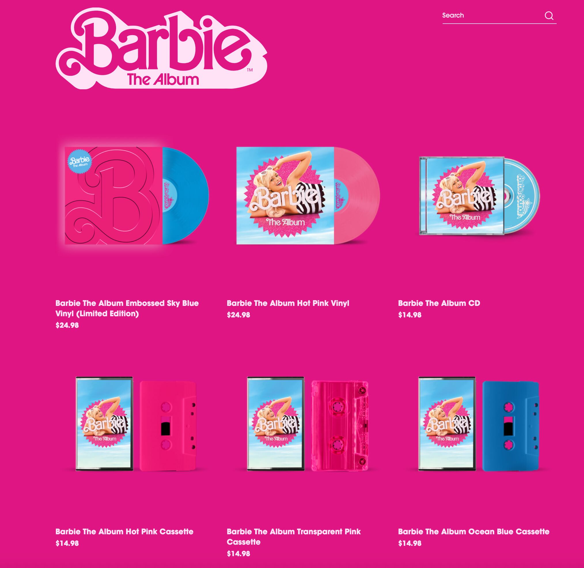 Soundtrack de Barbie