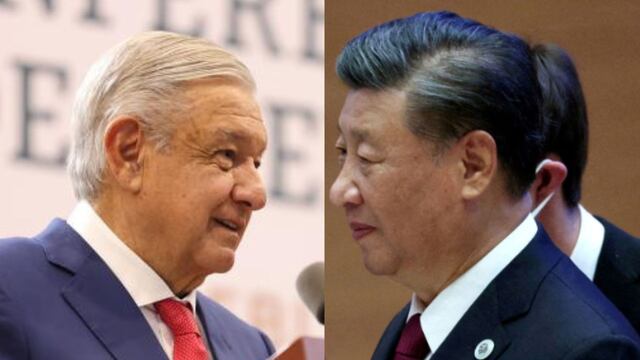 AMLO y Xi Jinping, presidente de China