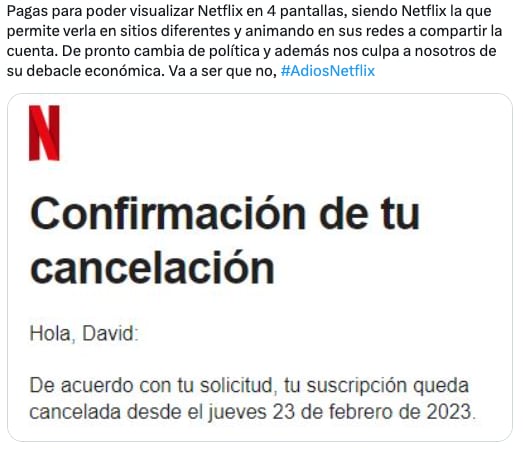 Memes tunden a Netflix por la polémica de sus cuentas compartidas