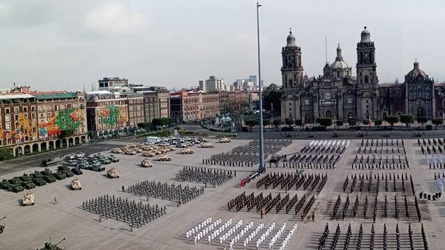 Desfile militar de México
