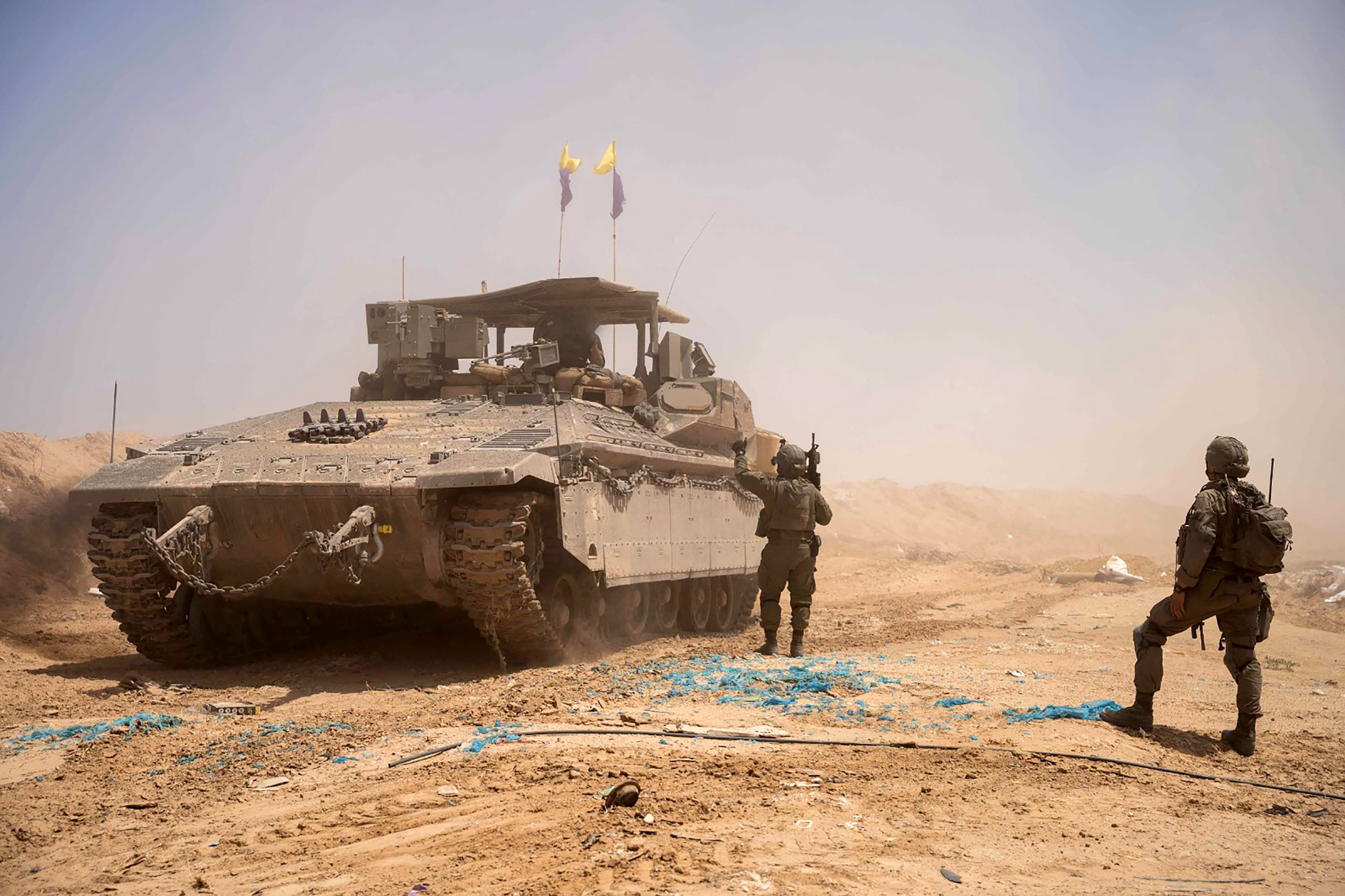 Tropas de Israel en Gaza