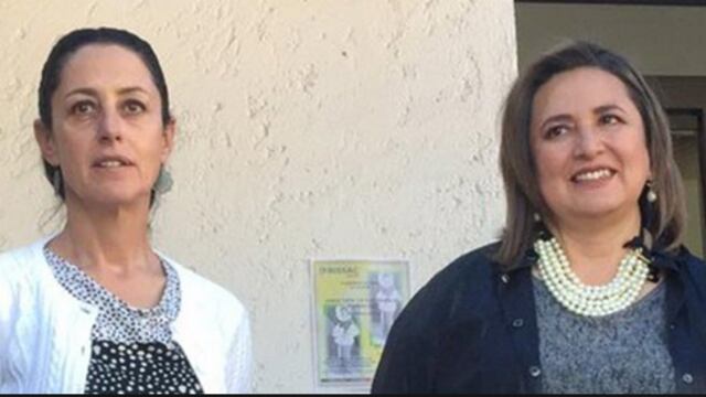 Claudia Sheinbaum y Xóchitl Gálvez