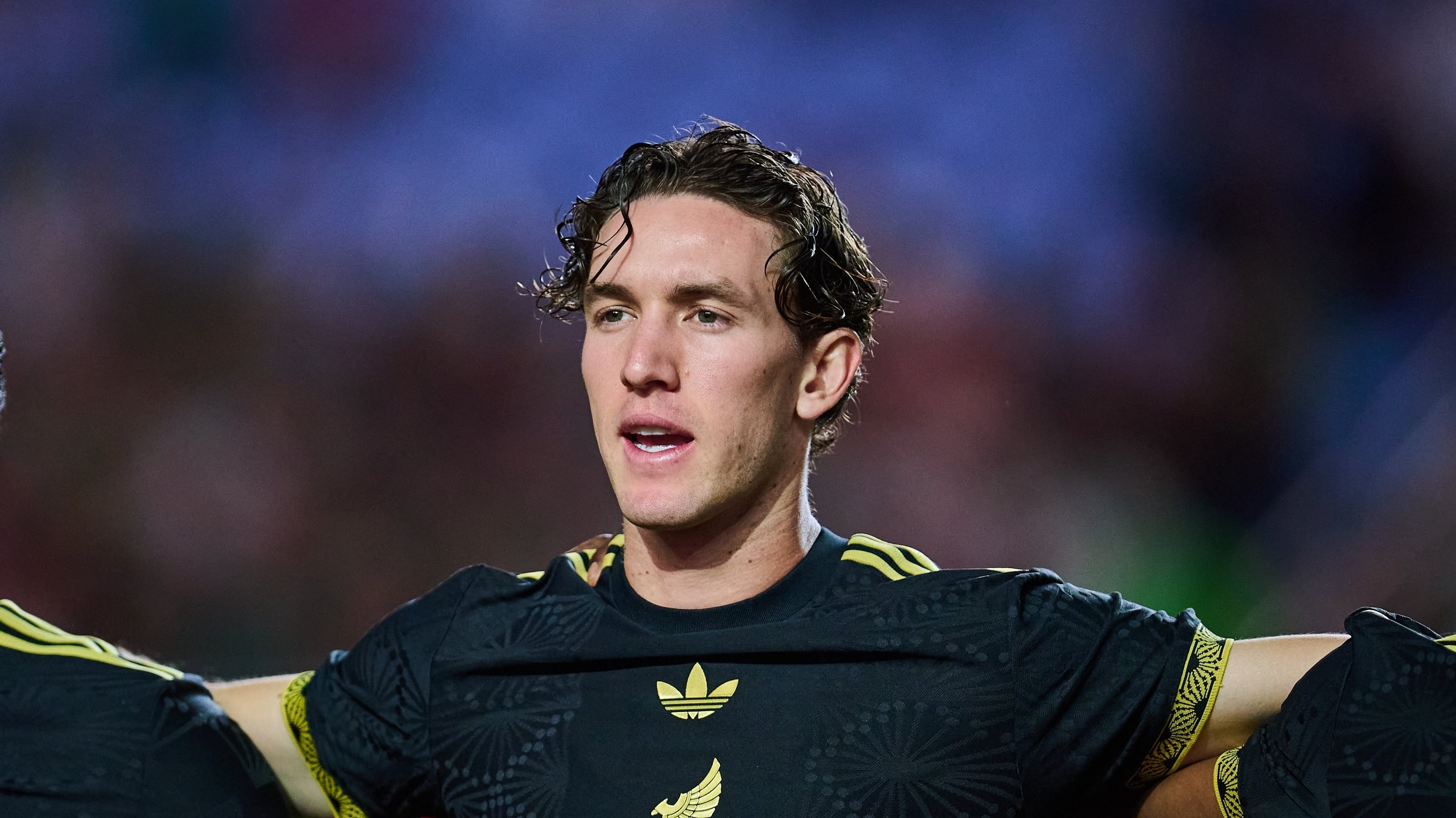 Marcel Ruiz con la Selección Mexicana.