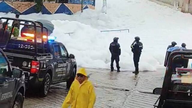 Espuma en Naucalpan