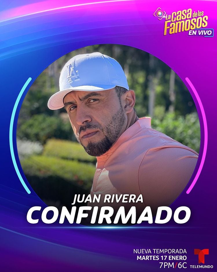 Juan Rivera en La Casa de los Famosos 3