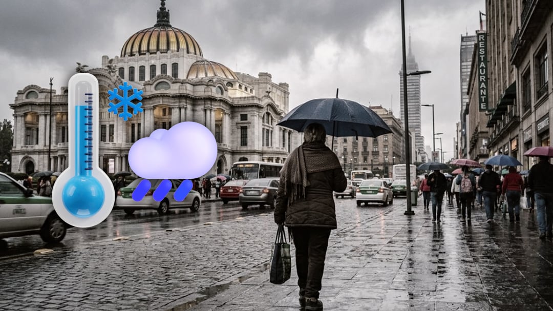 Lluvias fuertes y temperaturas más bajas llegarán a CDMX este sábado