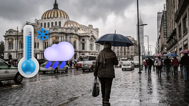 Lluvias fuertes y temperaturas más bajas llegarán a CDMX este sábado