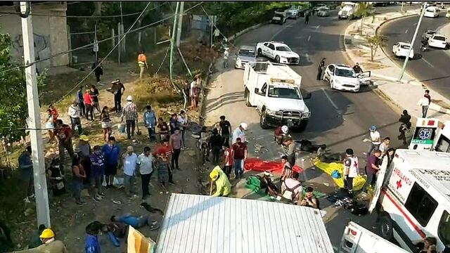 Accidente en Chiapas