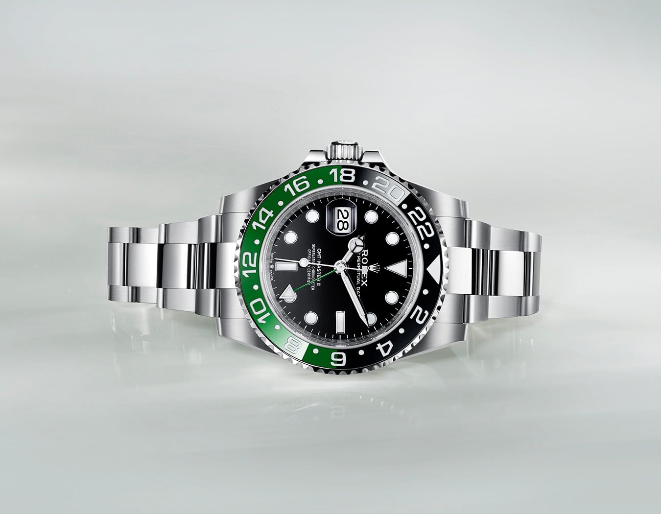 Rolex hace historia con un reloj para zurdos