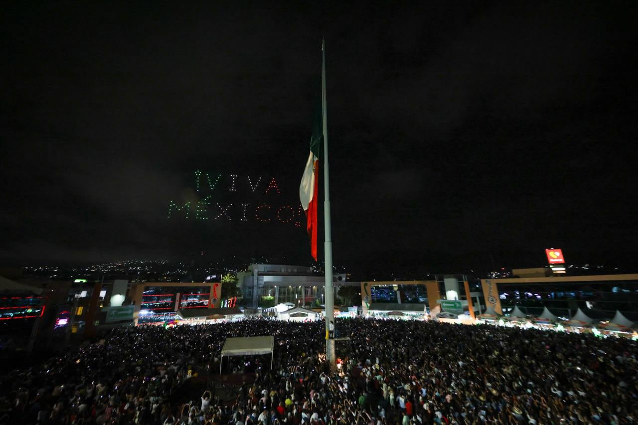 Evelyn Salgado encabeza ceremonia del Grito de Independencia