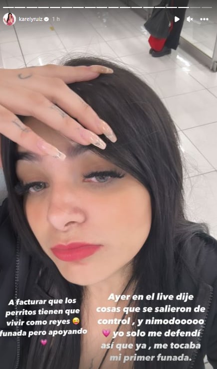 Karely Ruiz se llevaba gran funada por beso con Santa Fe Klan.