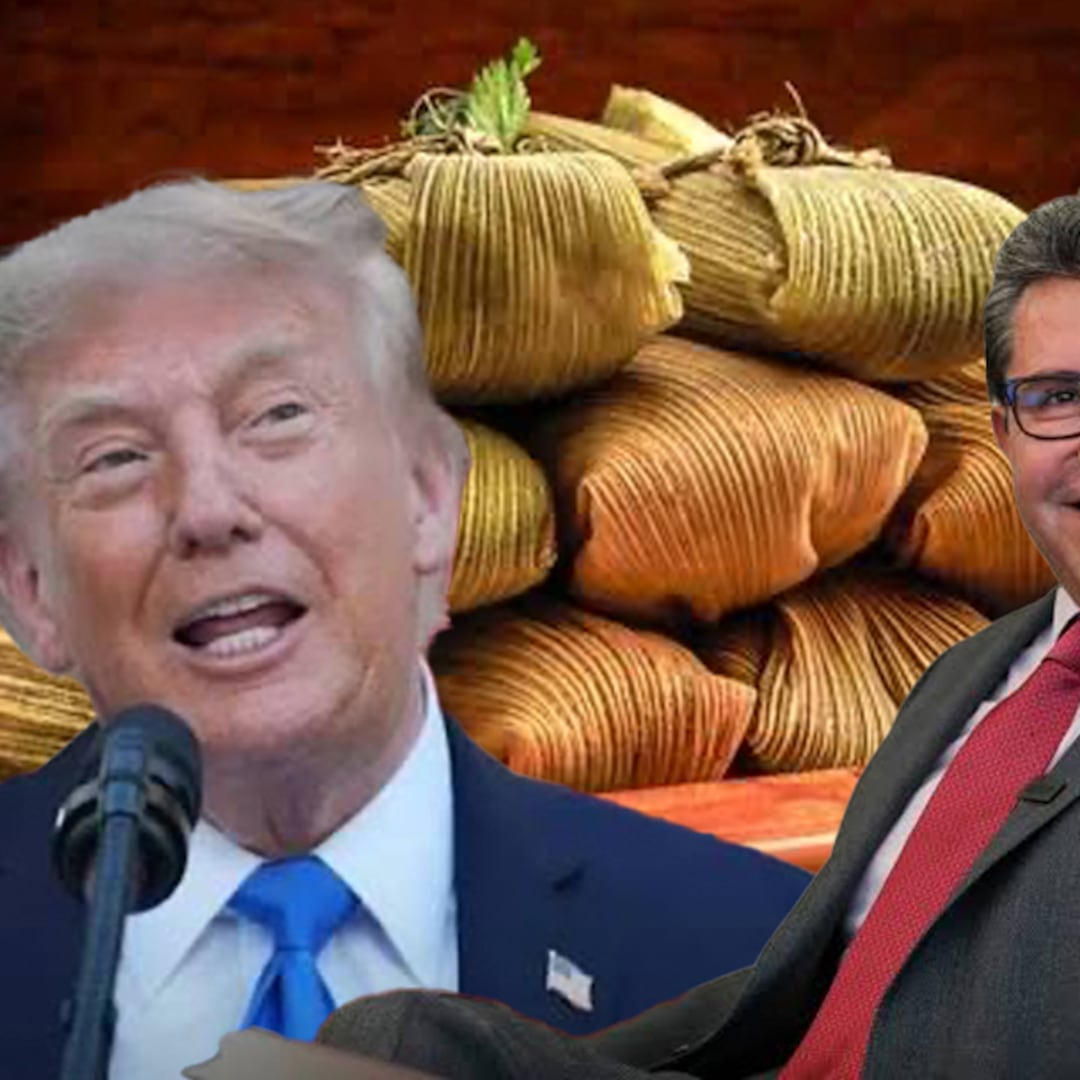 Ricardo Monreal responde a Trump: “Le haremos llegar su dotación de tamales”