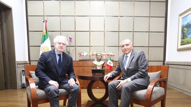 Gobernación recibe a Santiago Creel, diputado federal del PAN