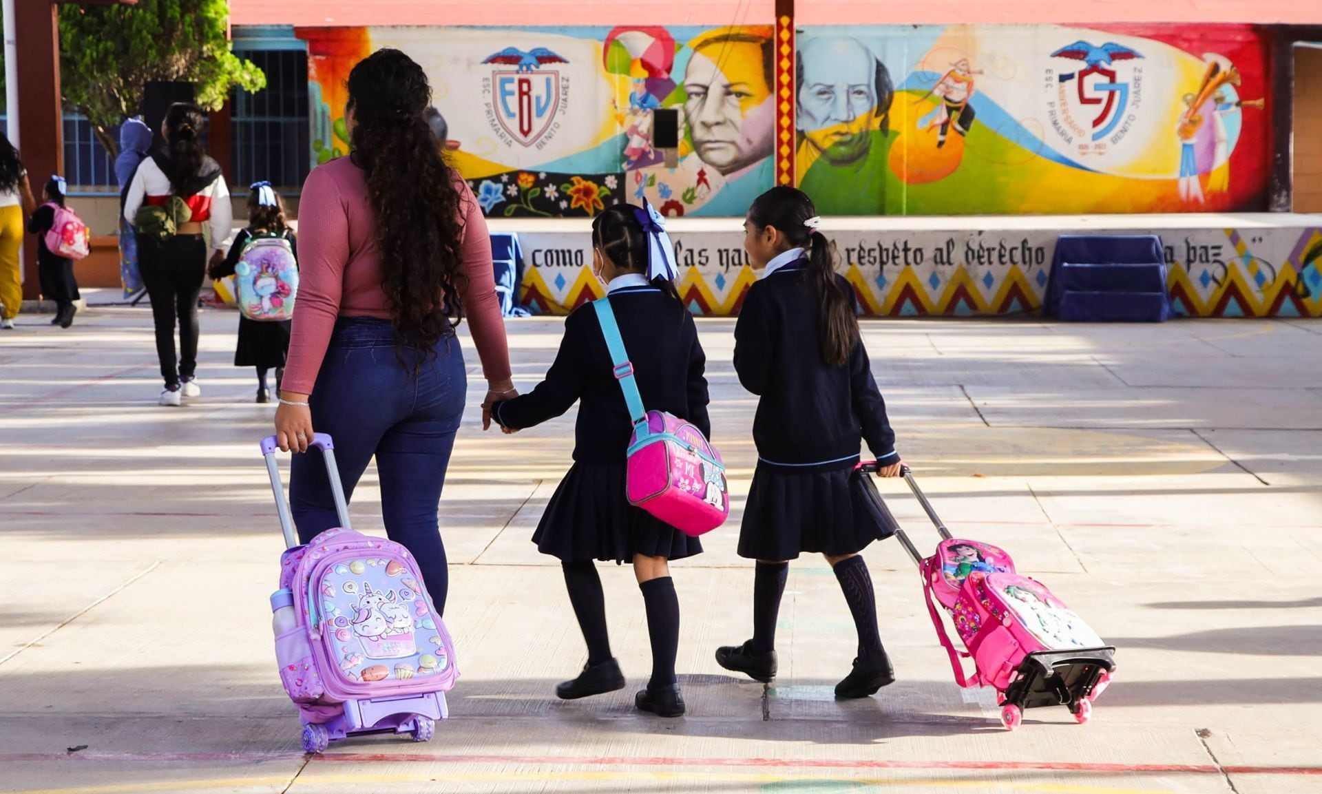 Clases de educación básica en México