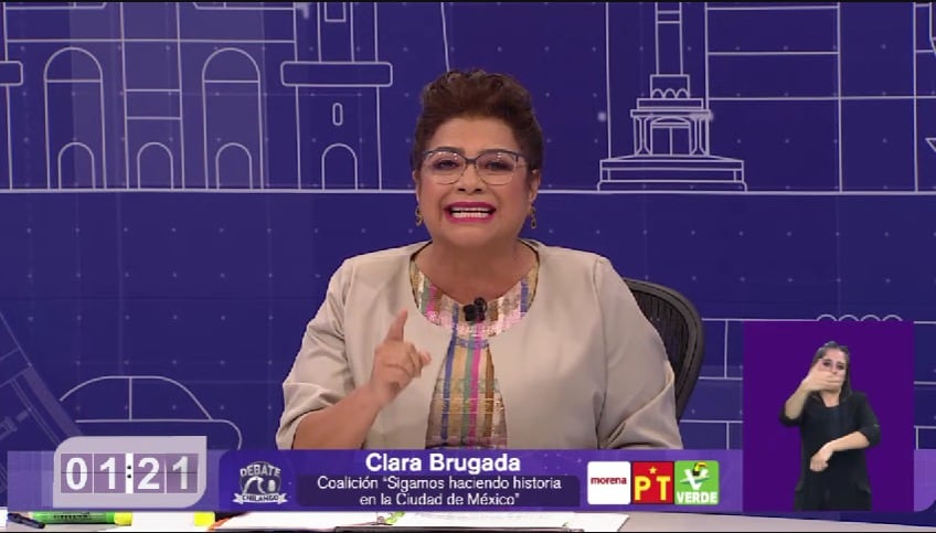 ¿Quién ganó el tercer debate CDMX? Clara Brugada, Santiago Taboada y Salomón Chertorivski tuvieron estos aciertos