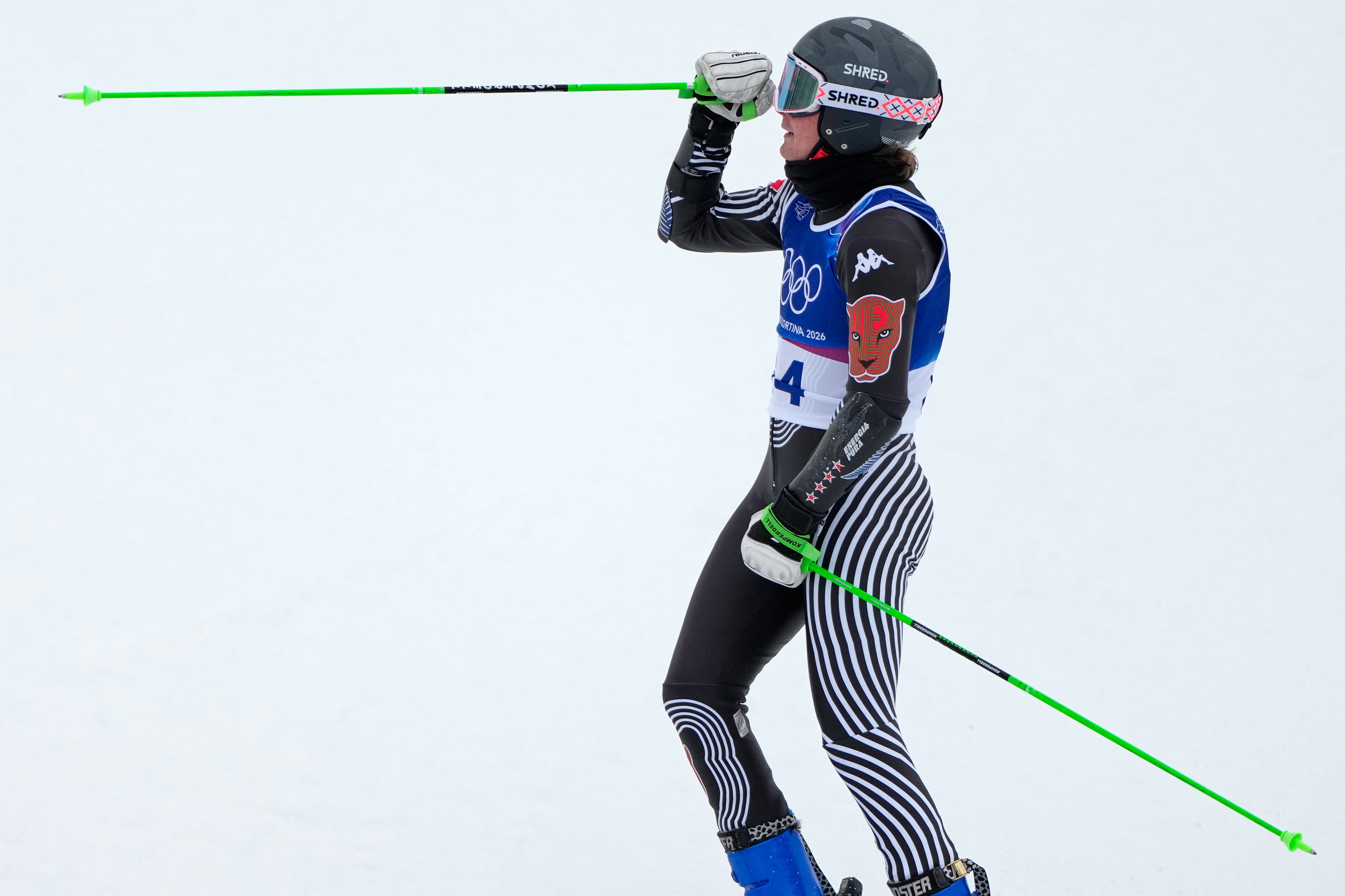 Lasse Gaxiola, esquiador mexicano