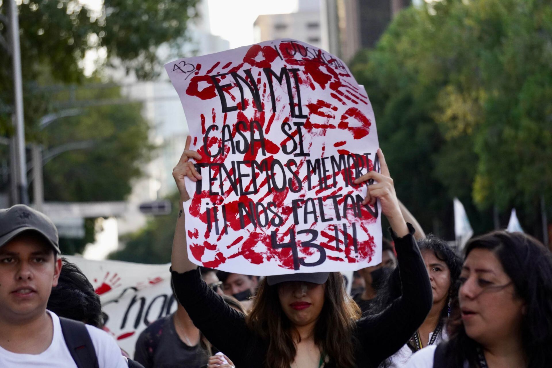 Protesta por Ayotzinapa