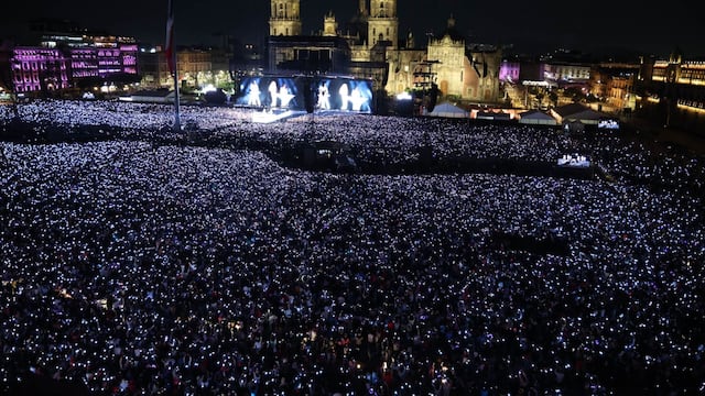 Concierto de Shakira en el Zócalo registró 400 mil asistentes el 1 de marzo de 2026