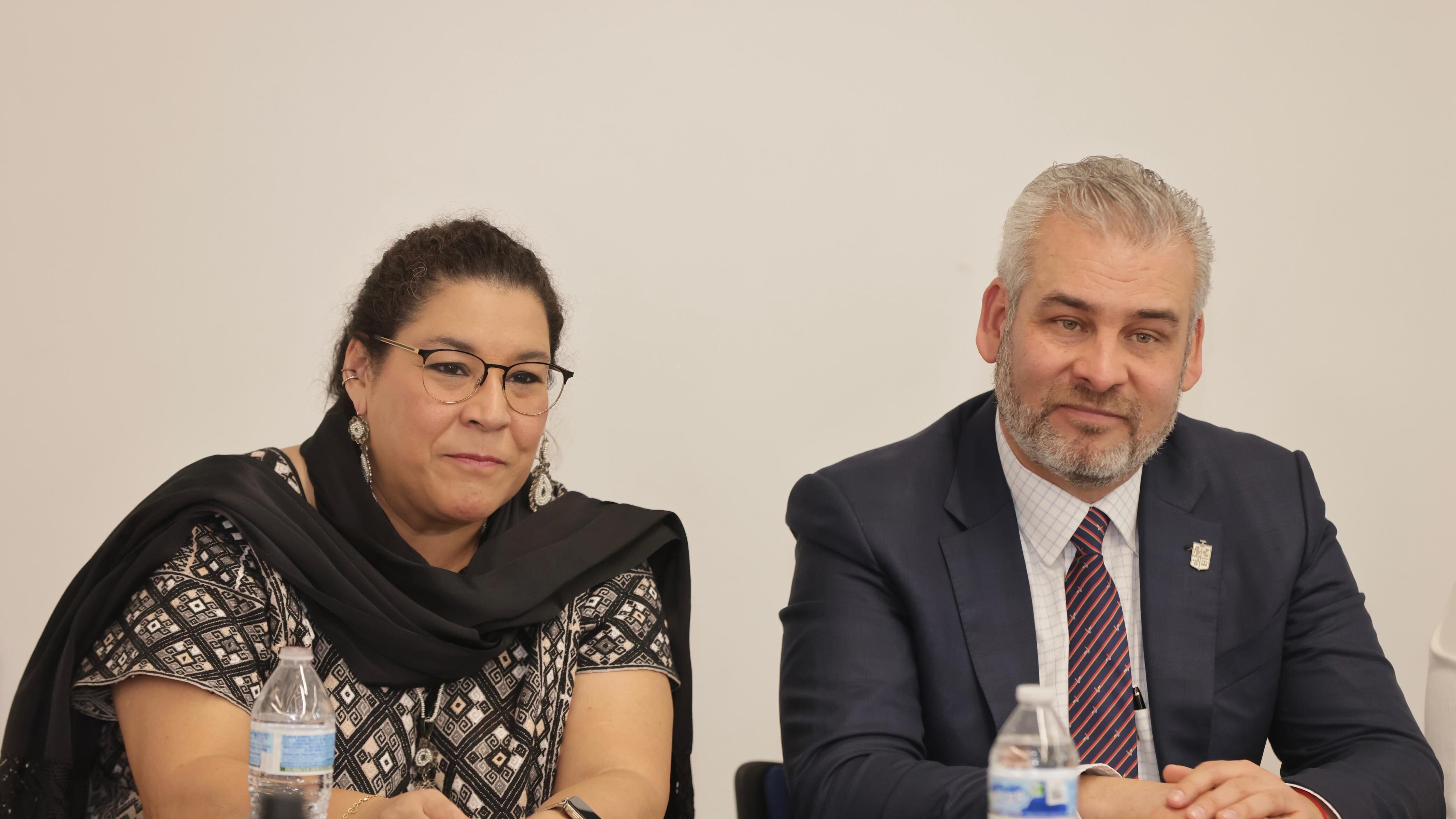 Alfredo Ramírez Bedolla participó en foro indígena celebrado en la UNAM