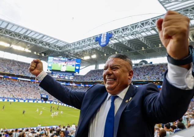 Claudio Fabián Tapia. Presidente de la Asociación de Futbol Argentino