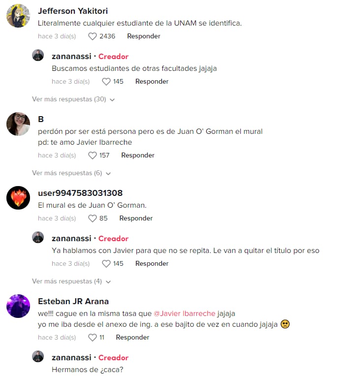 Reacciones a la revelación de Javier Ibarreche de cómo hacía del baño cuando era estudiante de la UNAM
