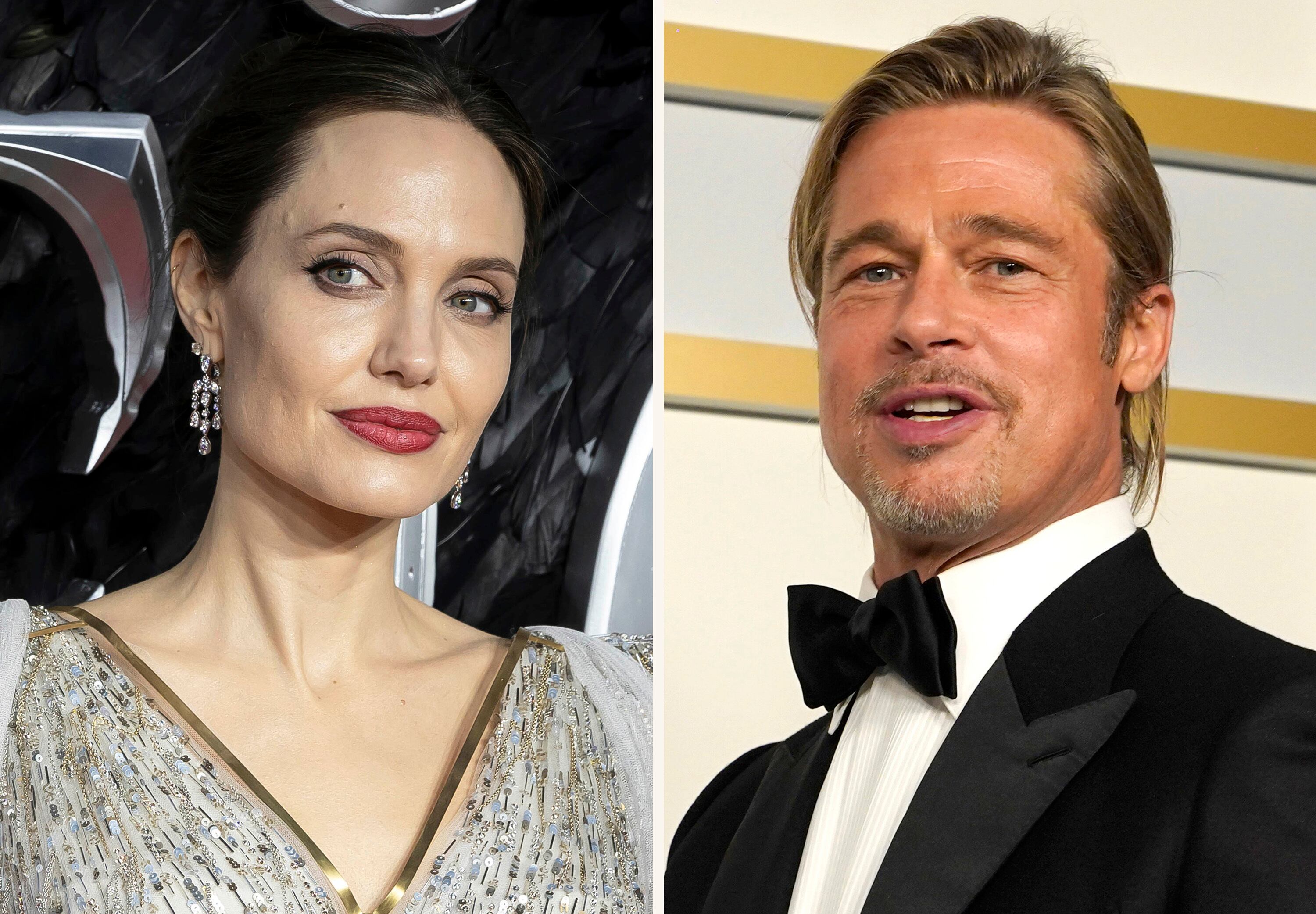 Angelina Jolie y Brad Pitt