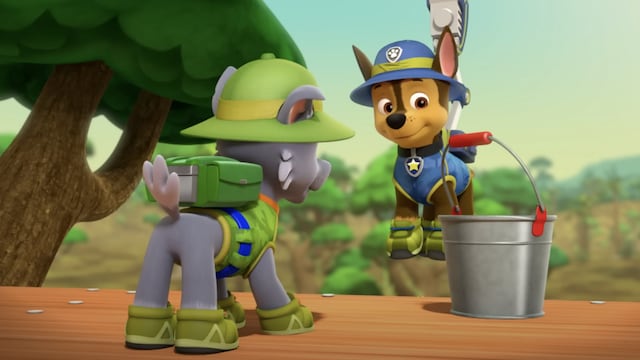 Rescates de Paw Patrol en la selva