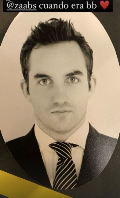 Natalia Téllez comparte fotos de su novio Antonio Zabala cuando era joven