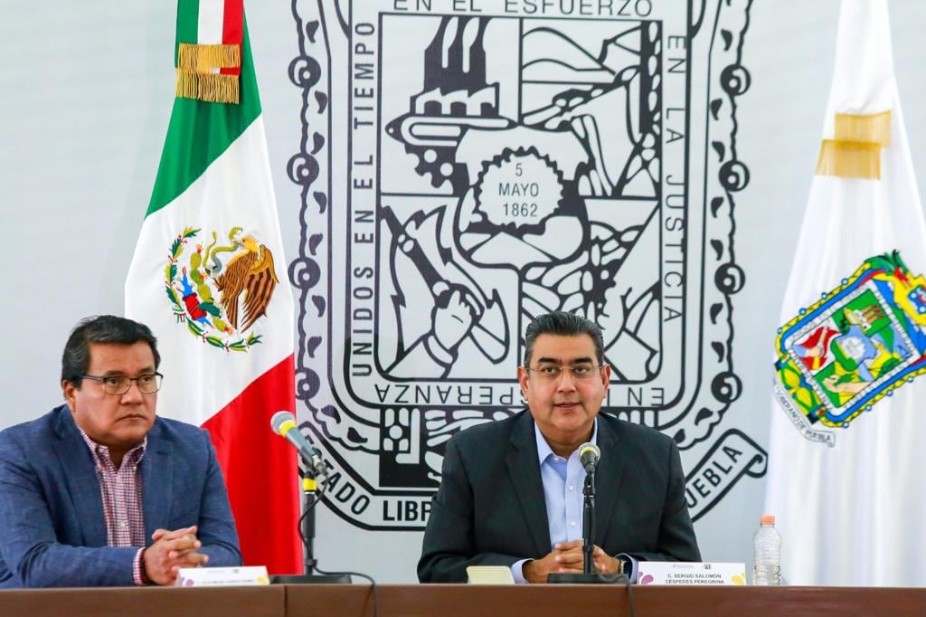 Sergio Salomón Céspedes, gobernador de Puebla